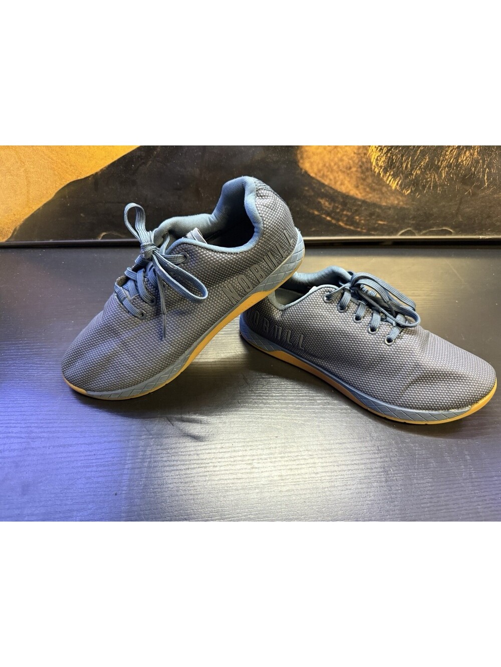 NOBULL - Gum Trainer Sneaker Men US 11 Blue Workout Shoes Gym CrossFit
